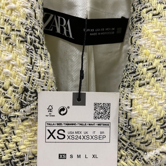 Zara tweed blazer - Picture 3 of 6